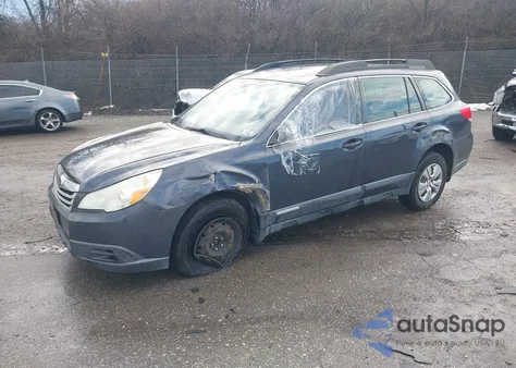 2010 Subaru Outback 2.5I from USA, damaged, VIN 4S4BRBAC0A3353644